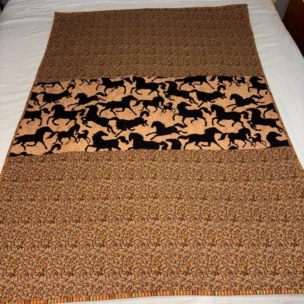 Cowboy Western Theme Kids Quilt‎ 54